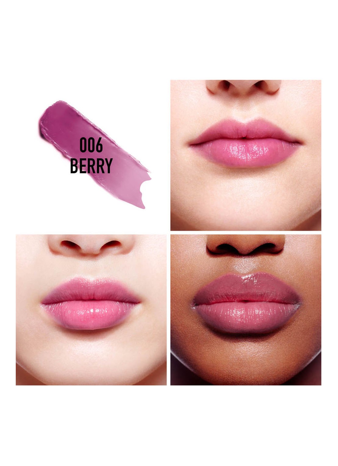 DIOR Dior Addict Lip Glow - Getinte lipbalsem  - detail 2 006 berry