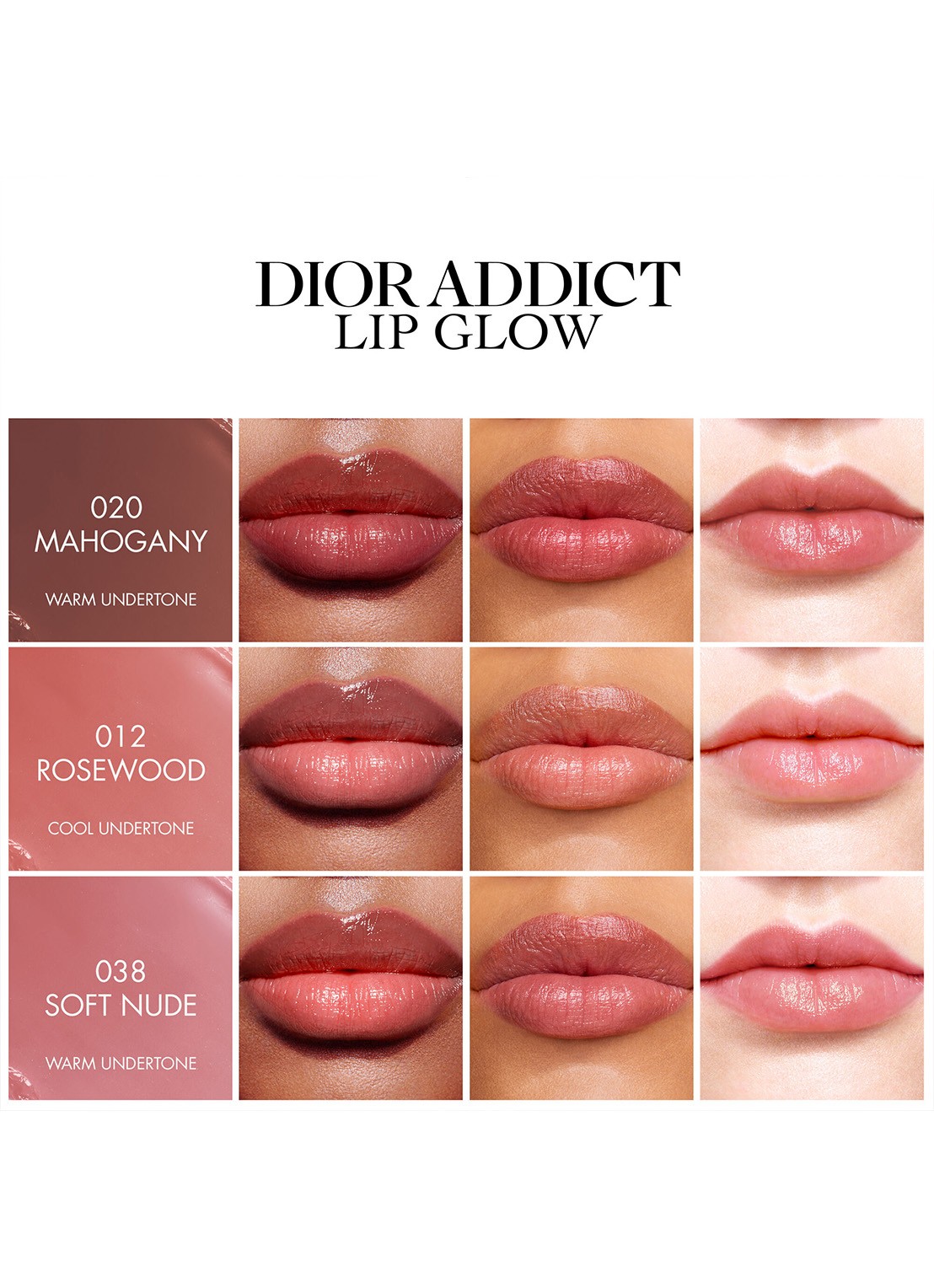 DIOR Dior Addict Lip Glow - Lipbalsem - detail 5 038 rose nude