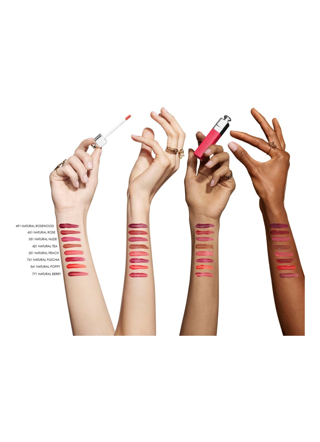 DIOR Dior Addict Lip Tint - Lipgloss - detail 5 641 - natural red tangerine