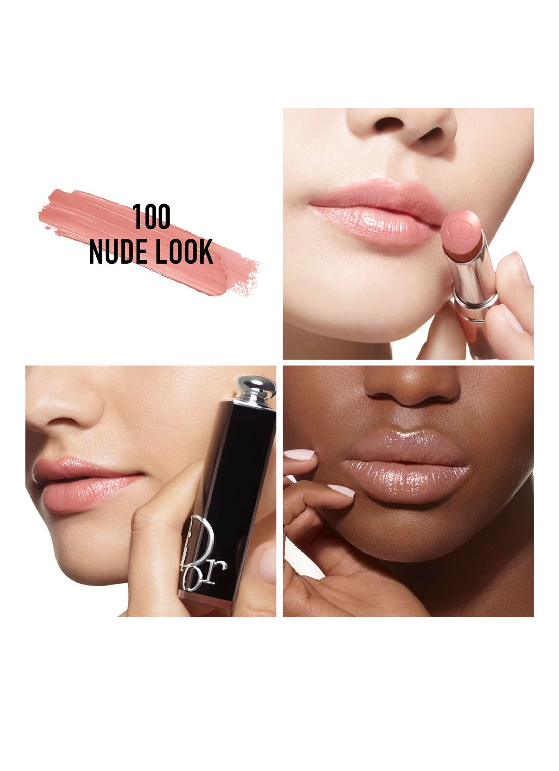 DIOR Dior Addict Lipstick - detail 2 100 - nude look