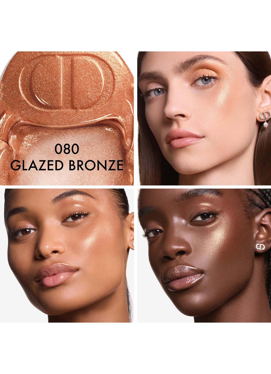 DIOR Dior Backstage Glassy Glow Stick - highlighter stick - voorkant 2 080 glazed bronze