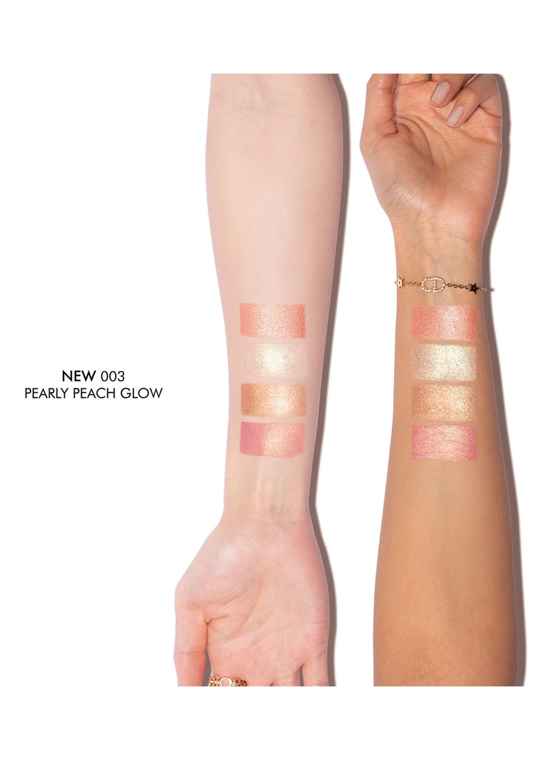 DIOR Dior Backstage Glow Maximizer Palette - detail 6 003 pearly peach glow