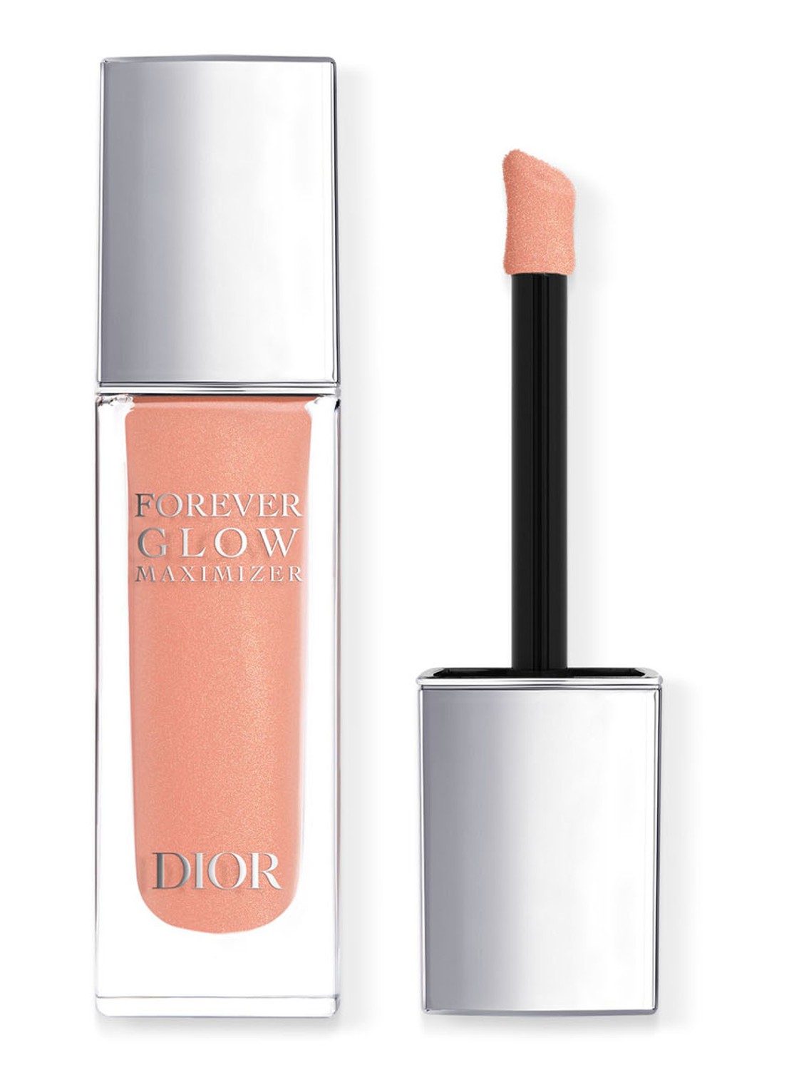 DIOR Dior Forever Glow Maximizer - Vloeibare Highlighter - voorkant peachy