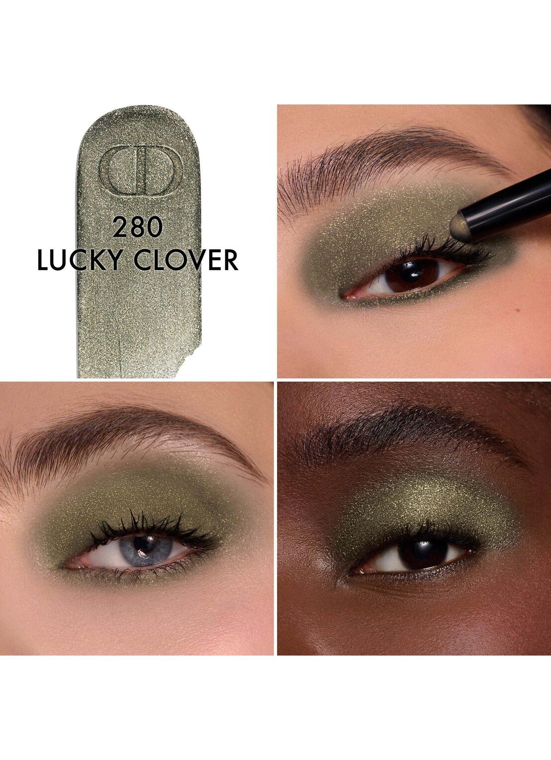 DIOR Diorshow Flash Stick - oogschaduwstick - detail 3 280 lucky clover