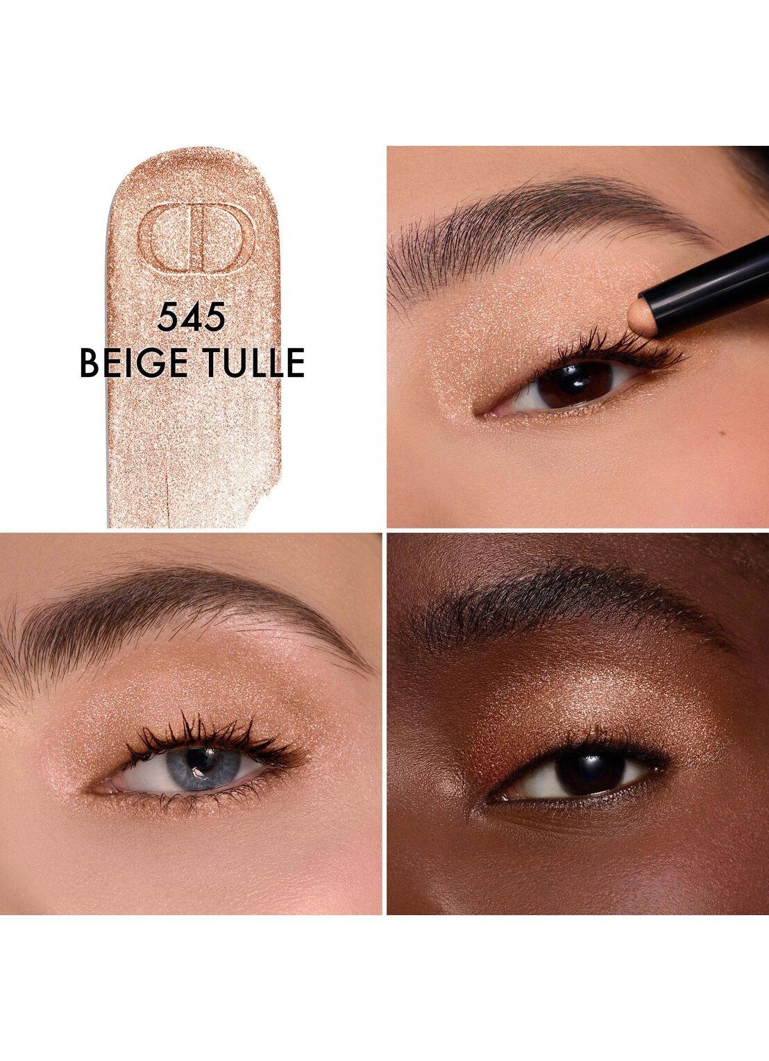 DIOR Diorshow Flash Stick - oogschaduwstick - detail 3 545 beige tulle