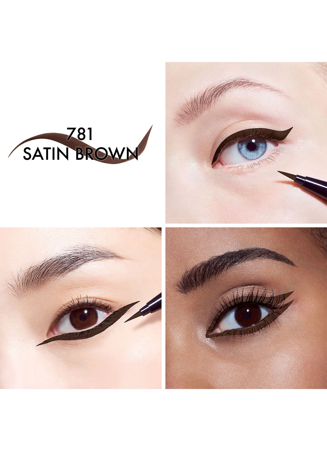 DIOR Diorshow Liquid Liner - Vloeibare Eyeliner - detail 4 781 satin brown