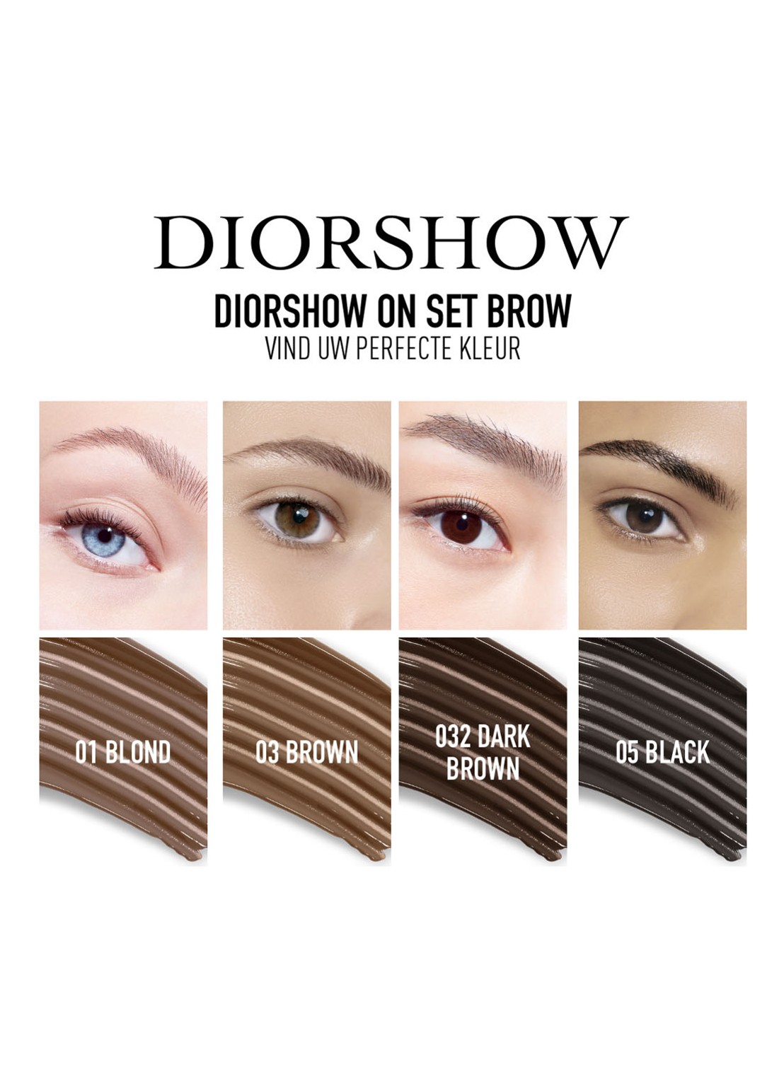 DIOR Diorshow On Set Brow Wenkbrauwgel - detail 5 003 - brown