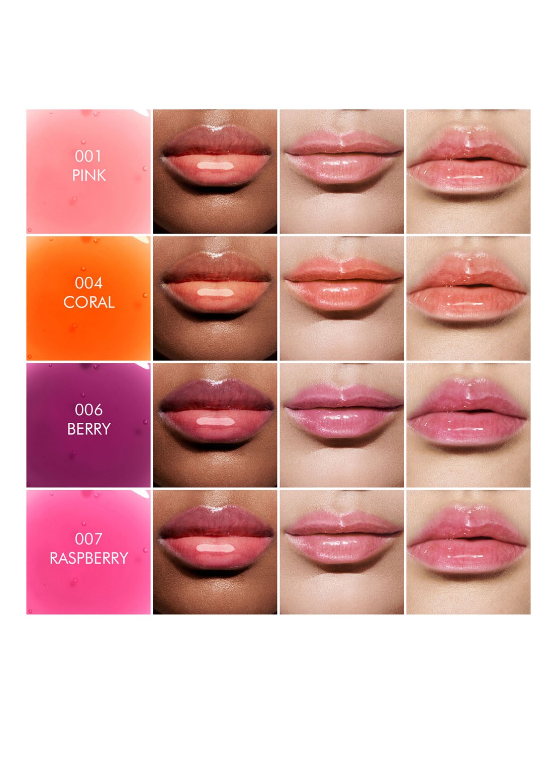 DIOR Lip Glow Oil - Limited Edition lipolie - detail 6 004 coral