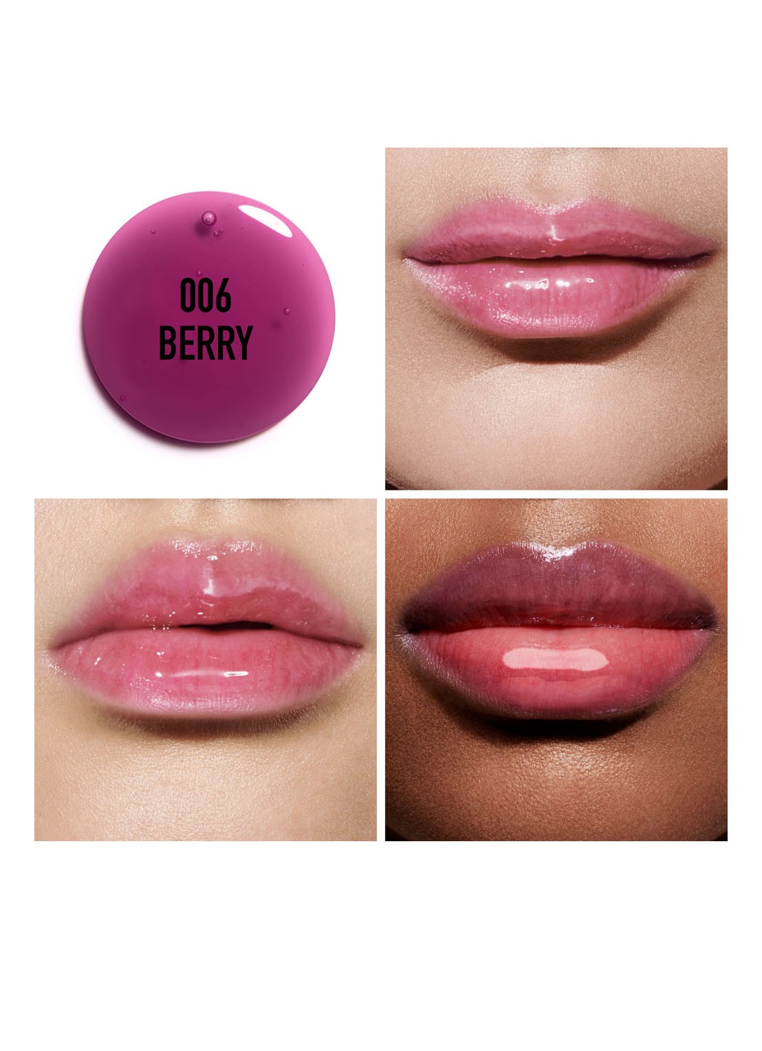 DIOR Lip Glow Oil - Limited Edition lipolie - detail 2 006 berry