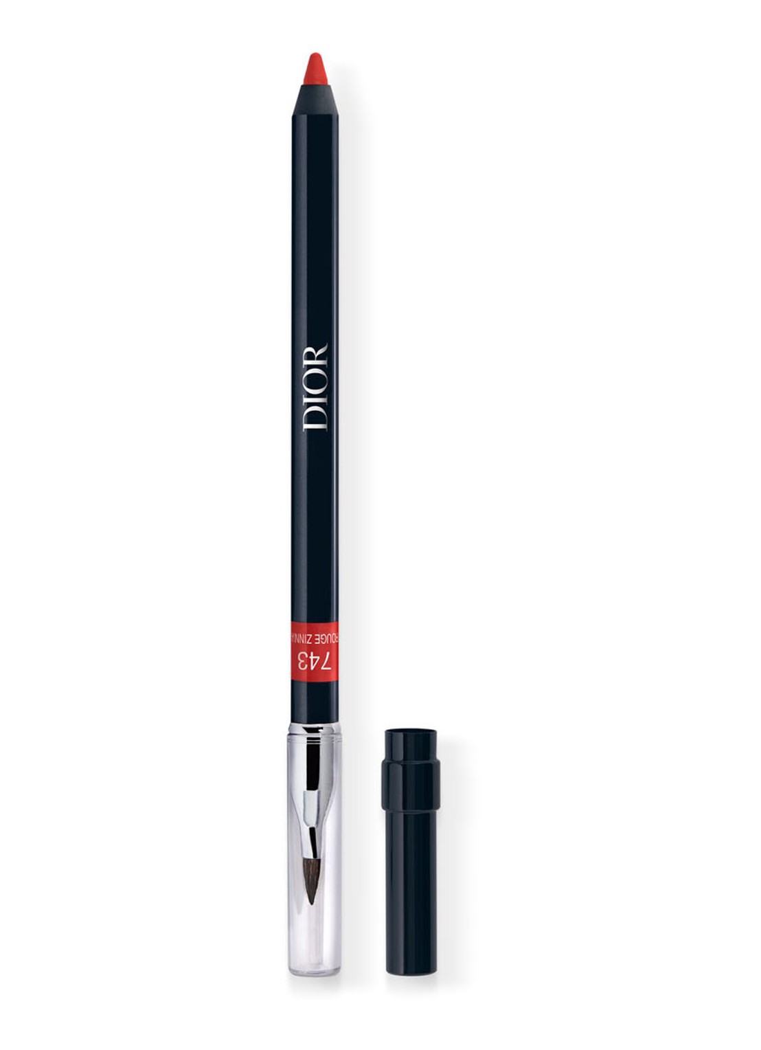 DIOR Rouge Dior Contour - voorkant 743 rouge zinnia