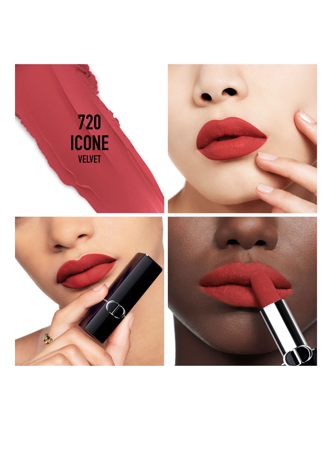 DIOR Rouge Dior Lipstick  - detail 2 fluweel - 720 icône