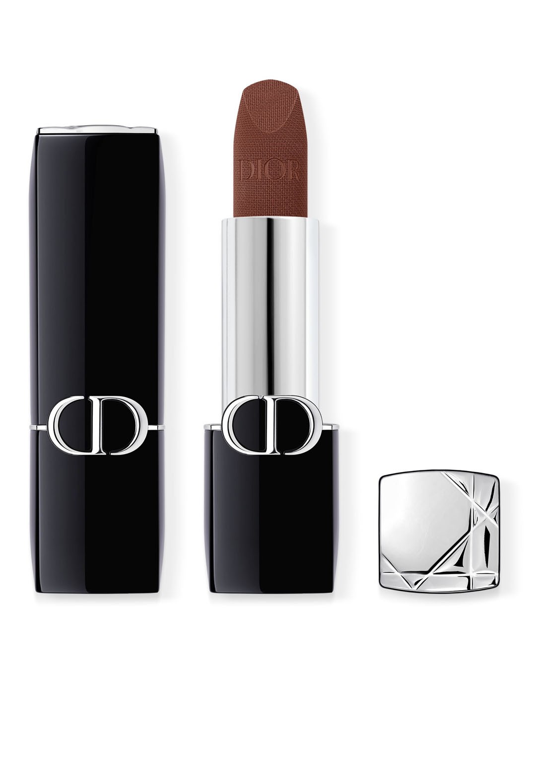 DIOR Rouge Dior Lipstick  - voorkant fluweel - 400 nude line