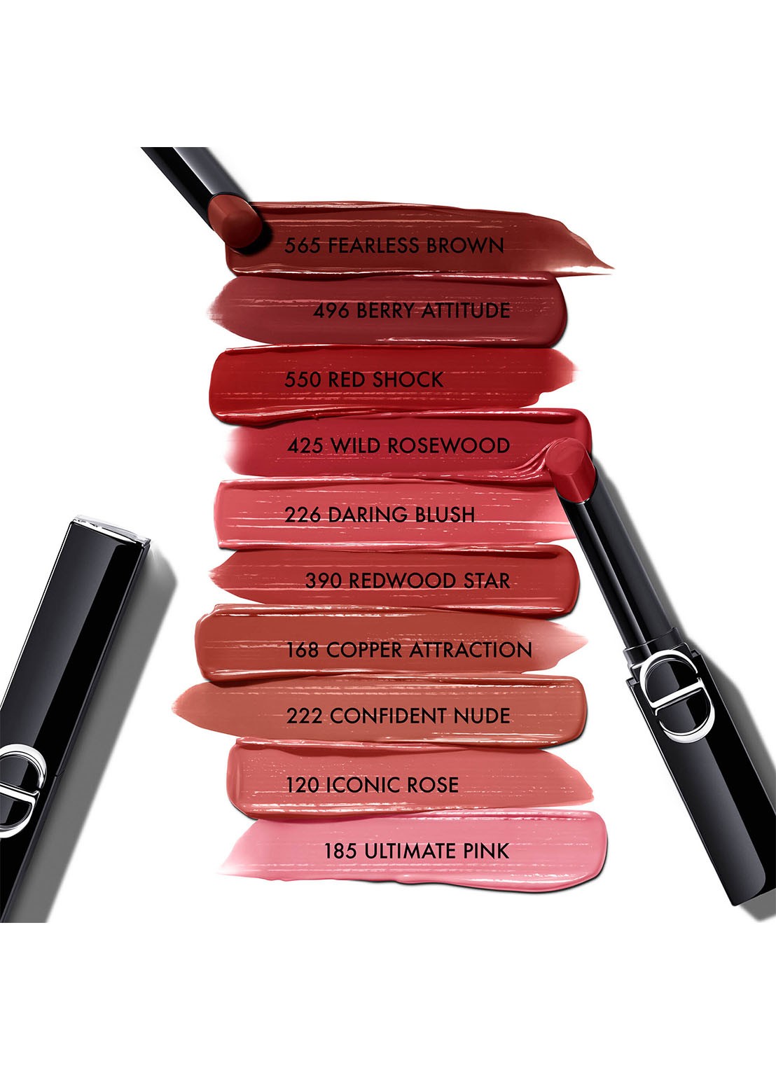 DIOR Rouge Dior On Stage - lipstick - detail 6 185 ultimate pink 