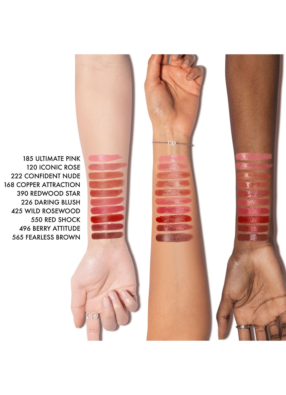 DIOR Rouge Dior On Stage - lipstick - detail 3 222 confident nude