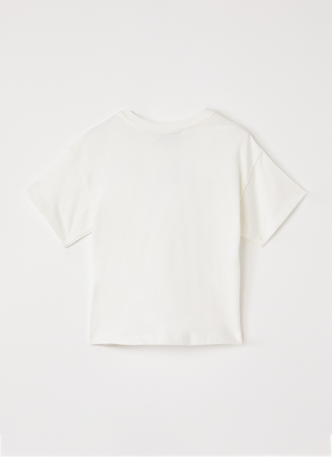 DIOR T-shirt met logoprint - voorkant 2 gebroken wit