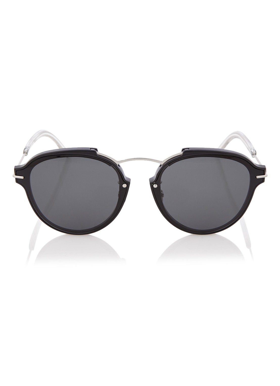 DIOR Zonnebril Eclat 60 B - voorkant 4 zwart
