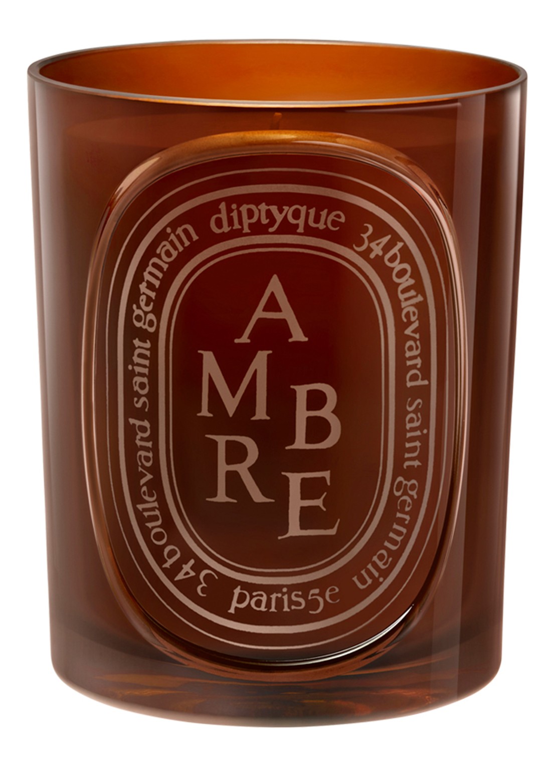 DIPTYQUE Ambre geurkaars 300 gram - voorkant 2 beige