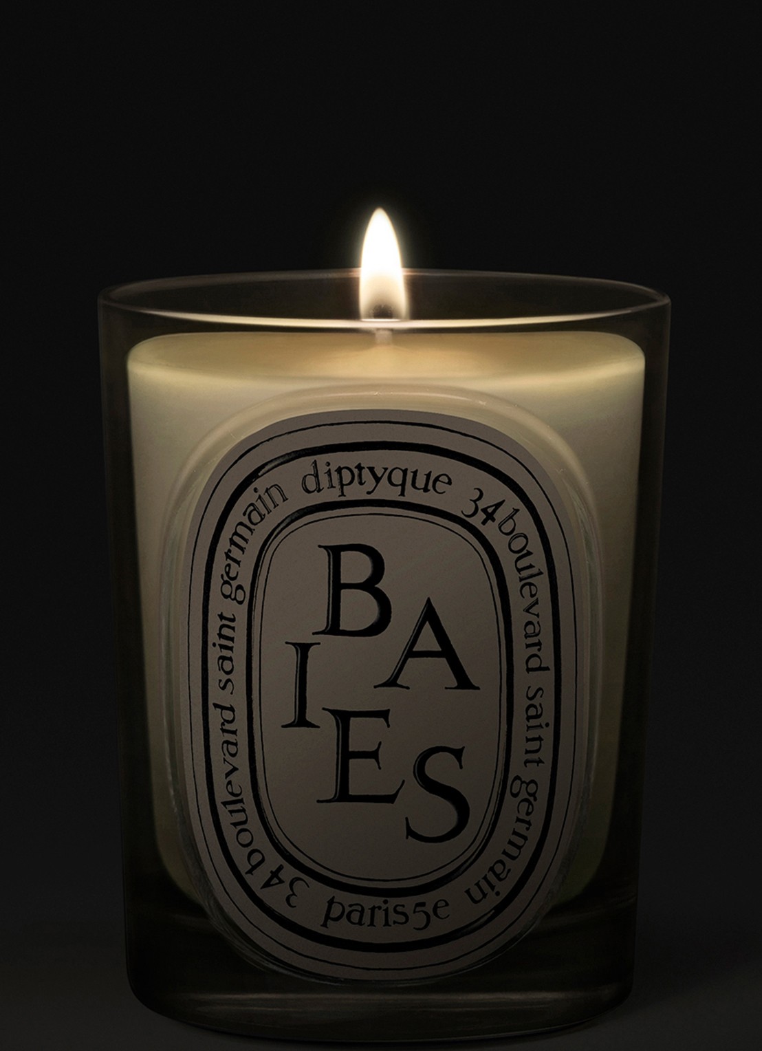 DIPTYQUE Baies Classic geurkaars 190 gram - voorkant 2 beige