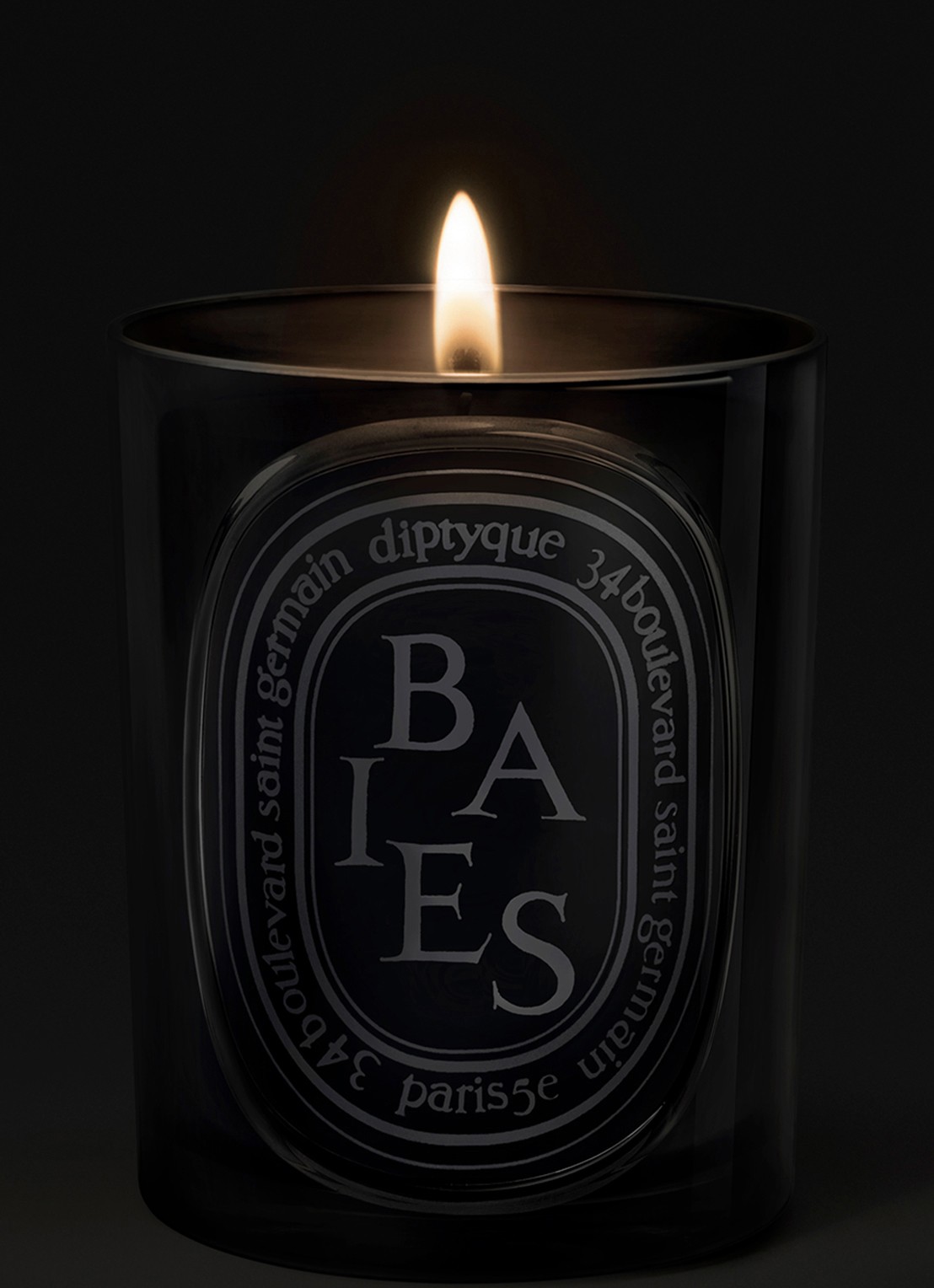 DIPTYQUE Baies geurkaars 300 gram - voorkant 4 beige