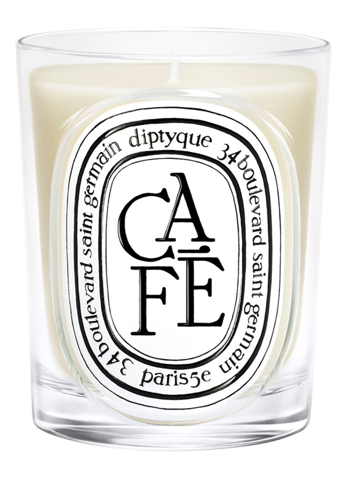 DIPTYQUE Cafe Classic geurkaars 190 gram - voorkant 2 beige