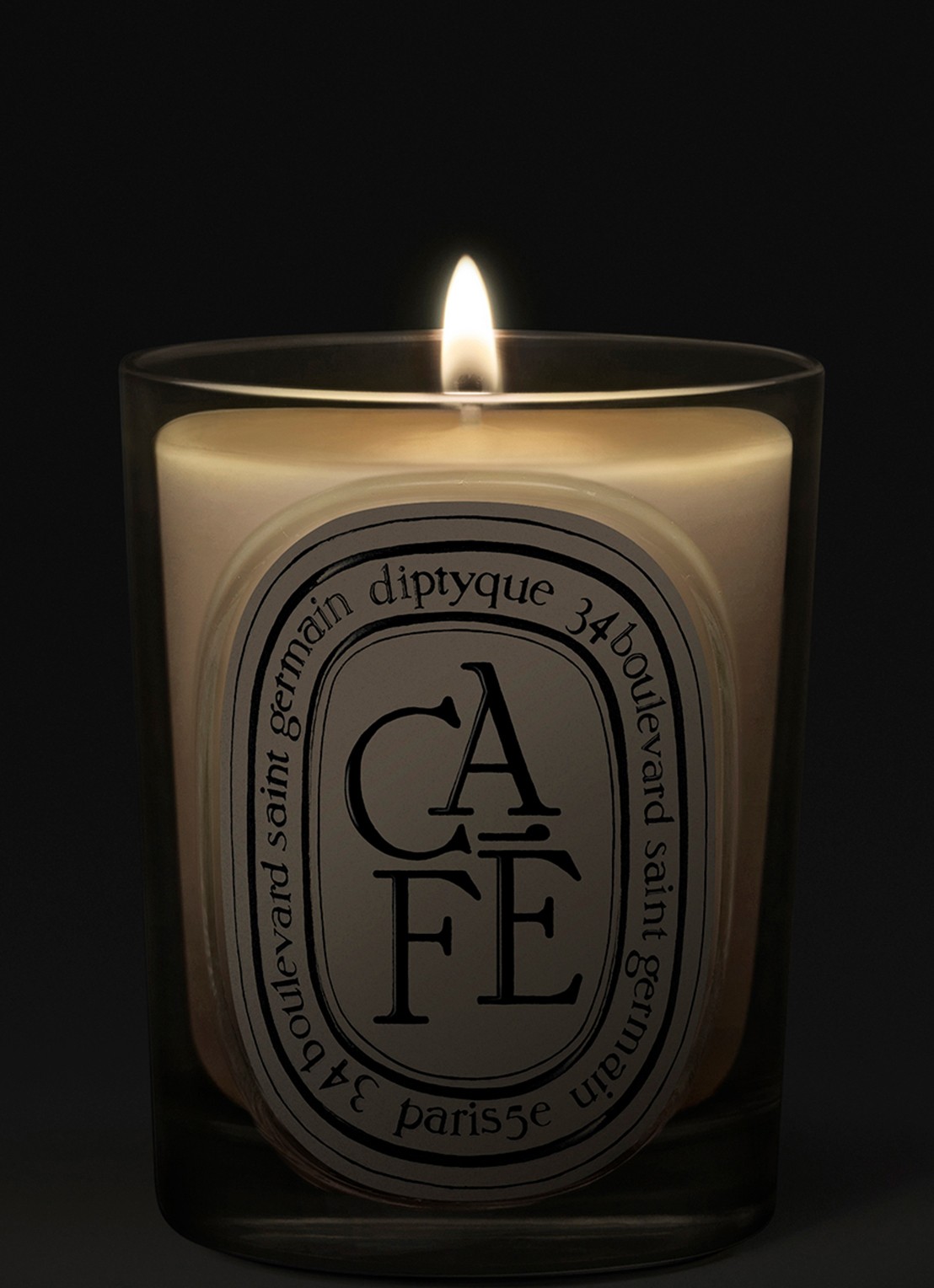 DIPTYQUE Cafe Classic geurkaars 190 gram - voorkant 3 beige