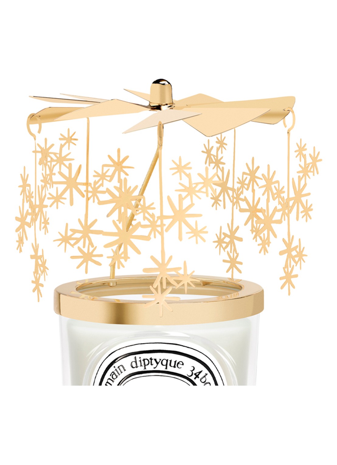 DIPTYQUE Carousel for Classic Scented Candle L. Edition - kaarsencarrousel - detail 4 goud