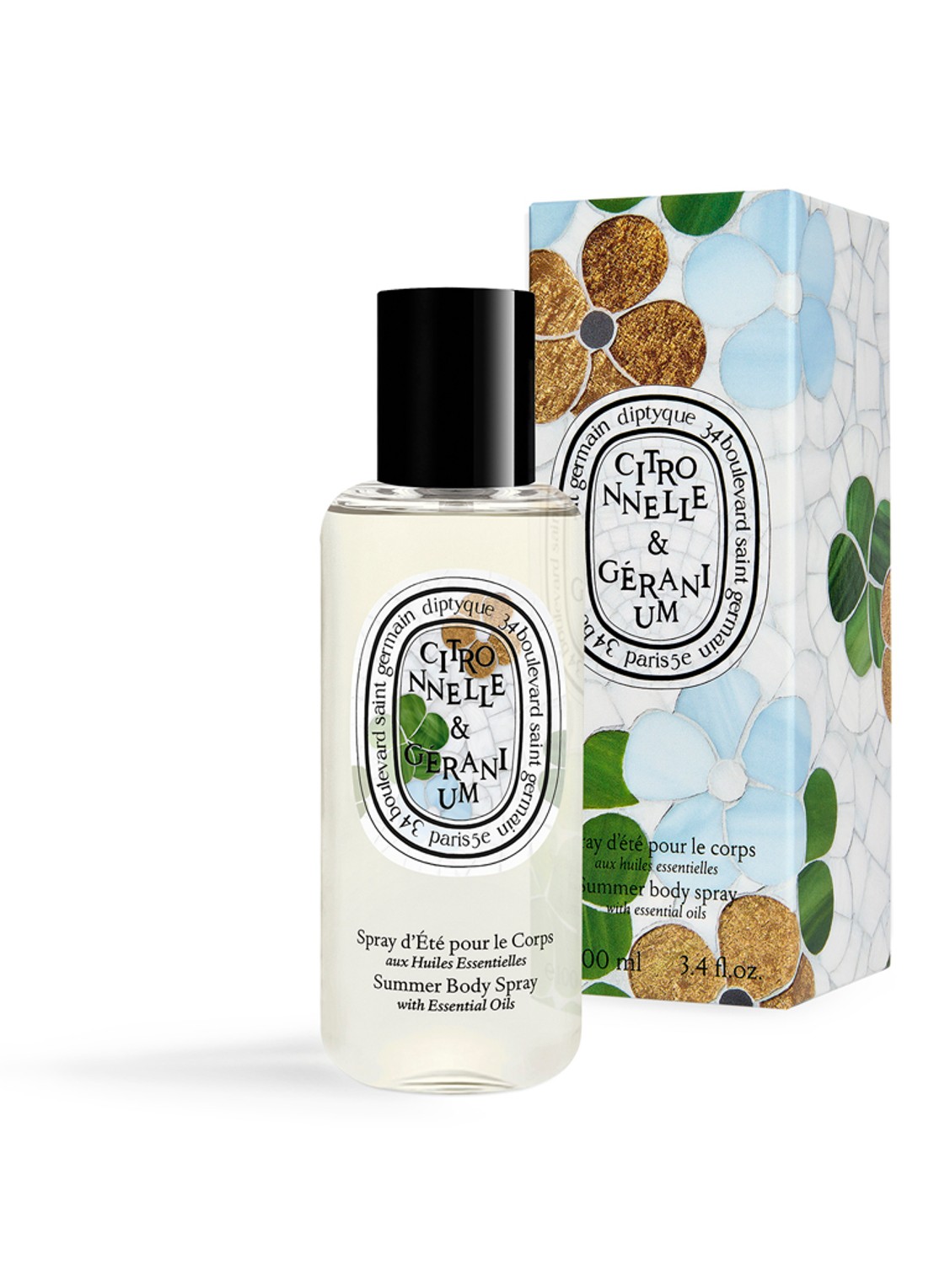 DIPTYQUE Citronnelle Geranium Body Spray - Limited Edition body spray - voorkant 3 undefined