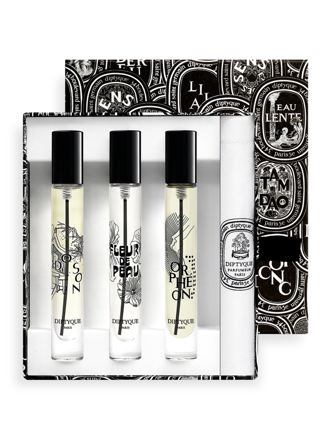 DIPTYQUE Discovery Set Eau De Parfum - travel size parfumset - voorkant undefined