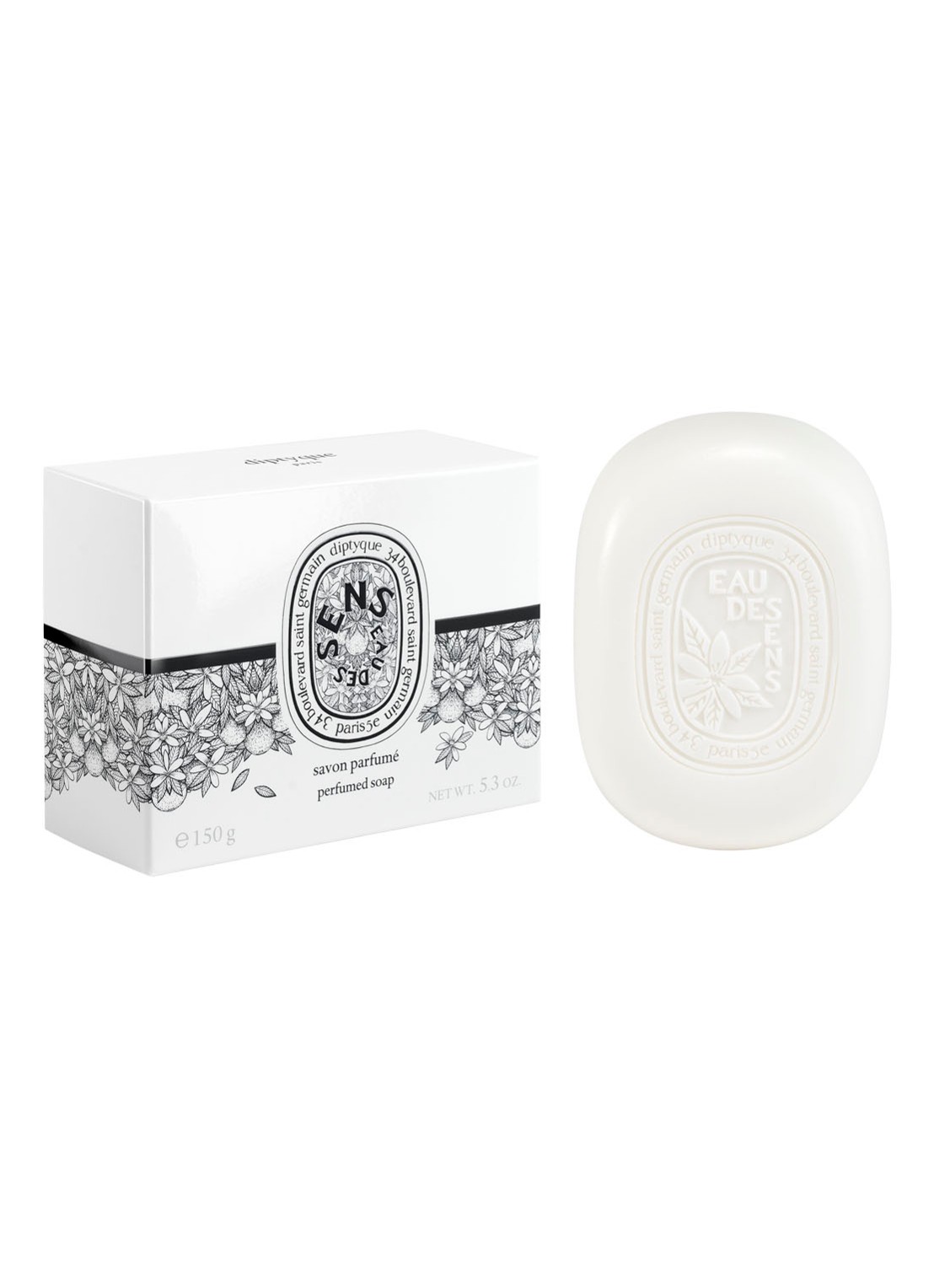 DIPTYQUE Eau des Sens Soap - zeep - voorkant 2 undefined