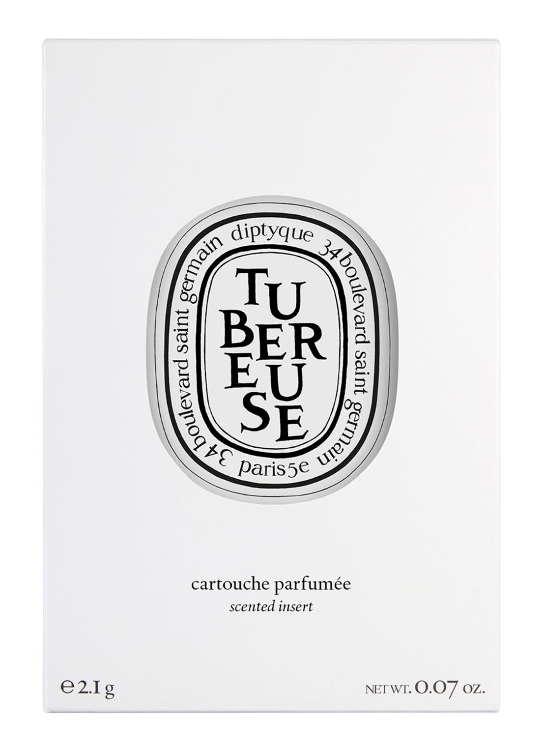 DIPTYQUE Electric Diffuser Capsule Tubereuse - autoparfum - voorkant 2 undefined