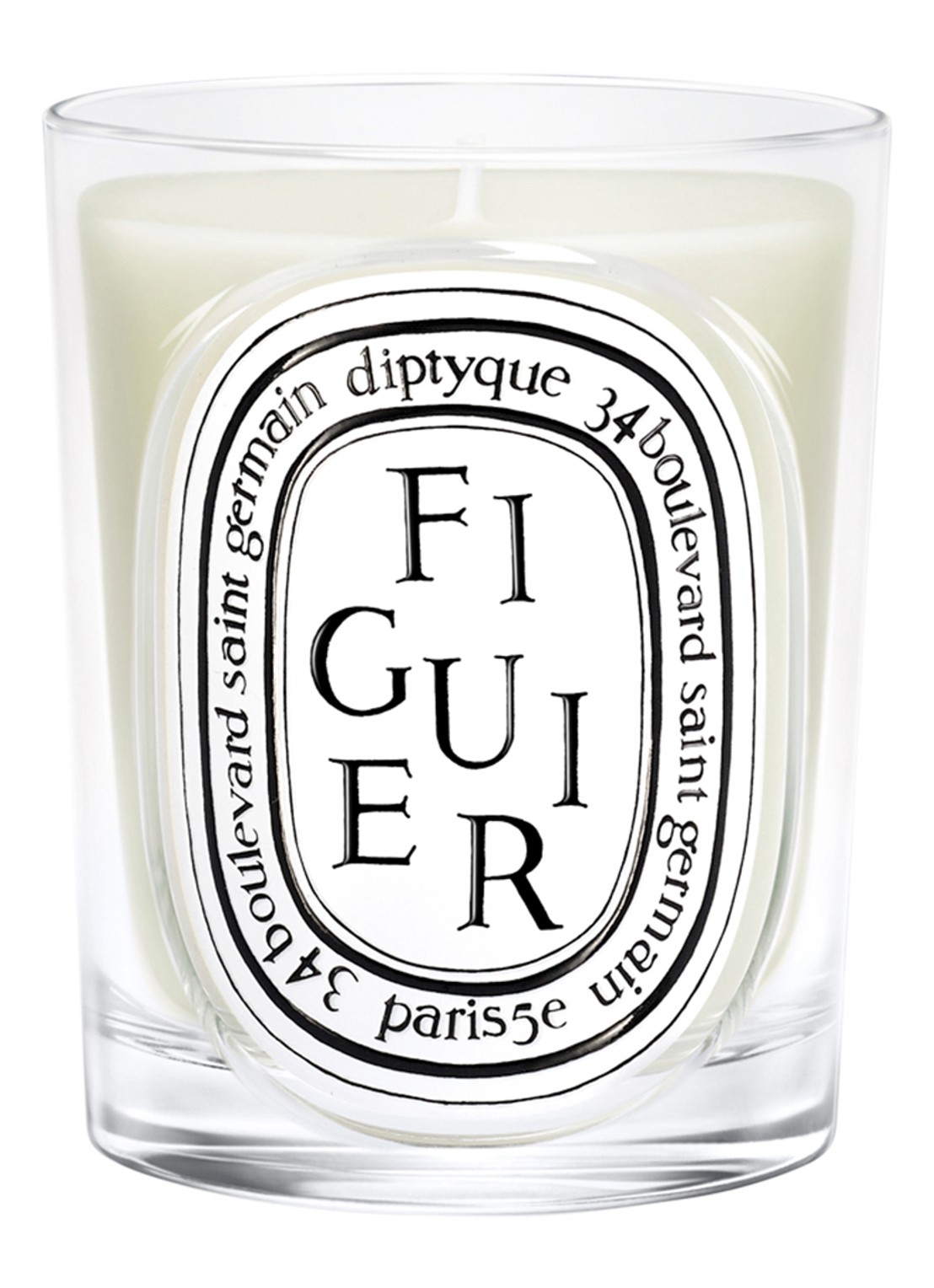 DIPTYQUE Figuier Classic geurkaars 190 gram - voorkant 3 beige