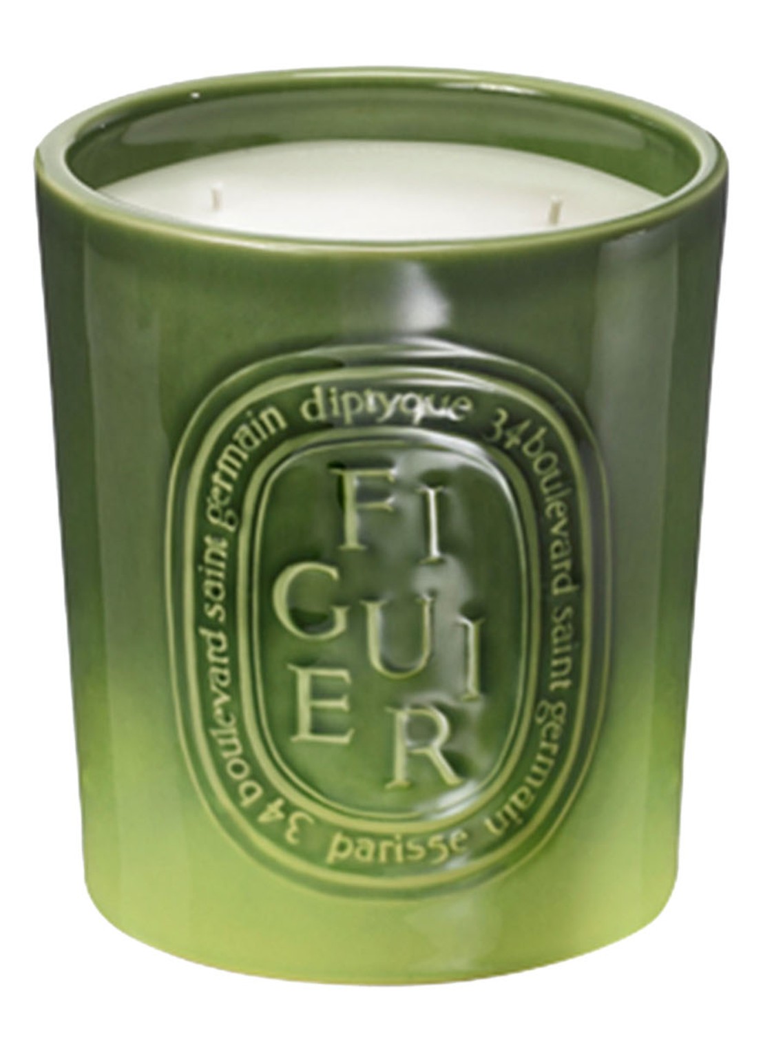 DIPTYQUE Figuier Giant Scented Candle - geurkaars 1500 gram - voorkant undefined