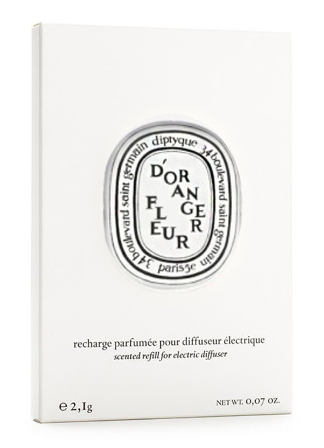 DIPTYQUE Fleur d'Oranger Car Perfume Diffuser Capsule - autoparfum  - voorkant undefined