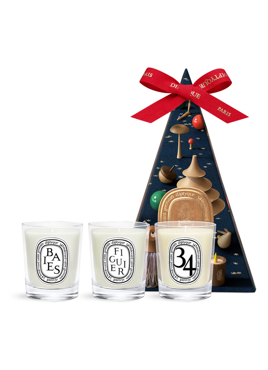 DIPTYQUE Home Surprise Set Limited Edition geurkaars set van 3 - voorkant undefined