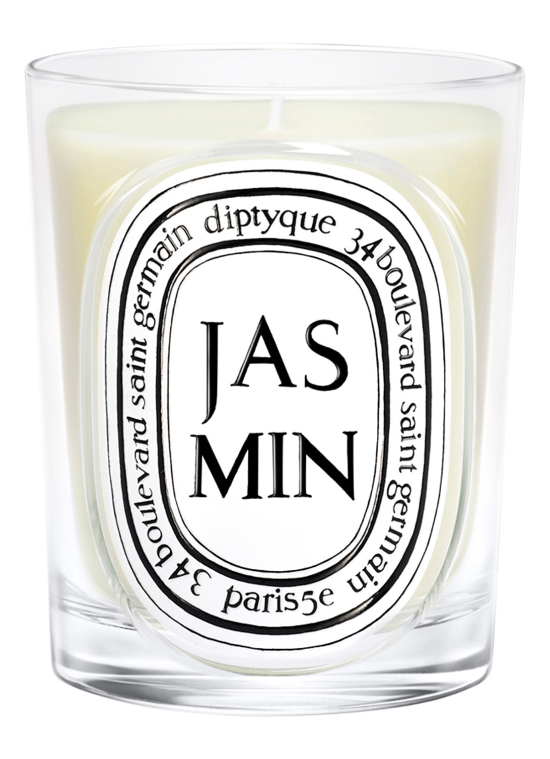 DIPTYQUE Jasmin Classic geurkaars 190 gram - voorkant beige