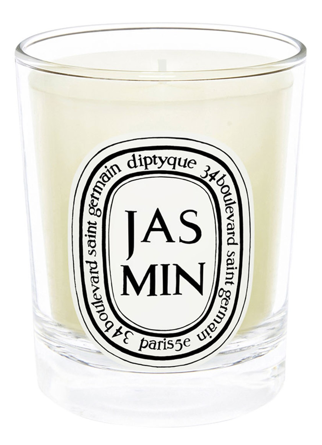 DIPTYQUE Jasmin Scented Candle - mini geurkaars 70 gram - voorkant undefined