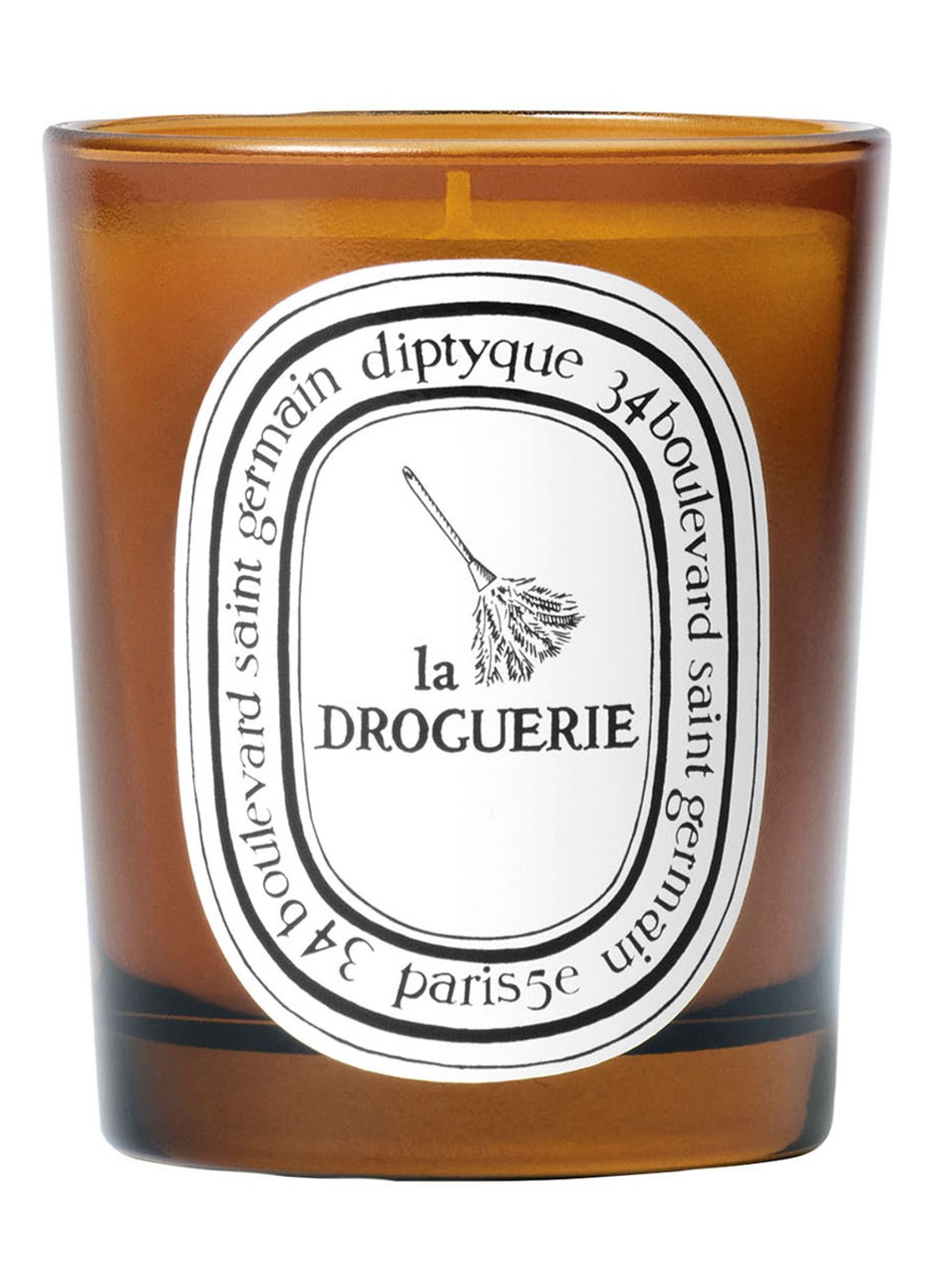 DIPTYQUE La Droguerie Odor Removing Candle - geurkaars 190 gram - voorkant undefined