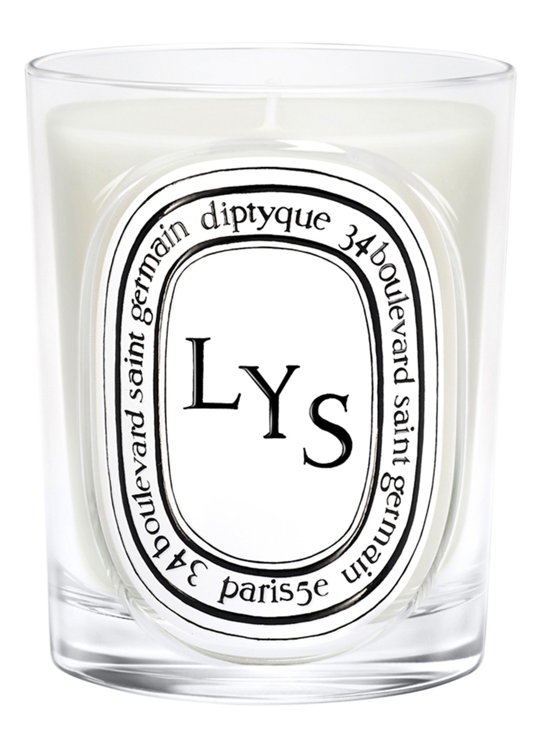 DIPTYQUE Lys Classic geurkaars 190 gram - voorkant 2 beige