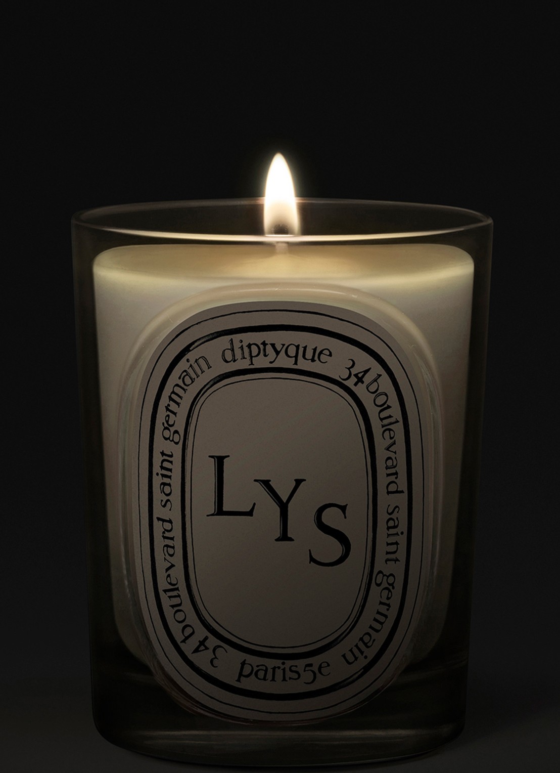DIPTYQUE Lys Classic geurkaars 190 gram - voorkant 3 beige