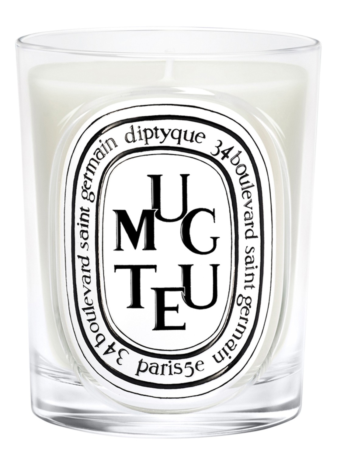 DIPTYQUE Muguet Classic geurkaars 190 gram - voorkant beige