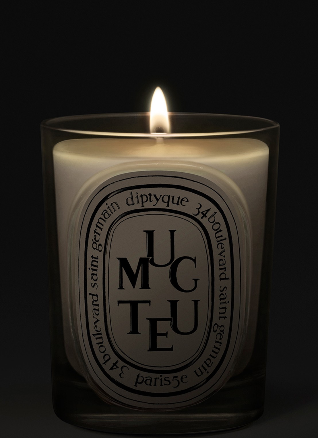 DIPTYQUE Muguet Classic geurkaars 190 gram - voorkant 2 beige