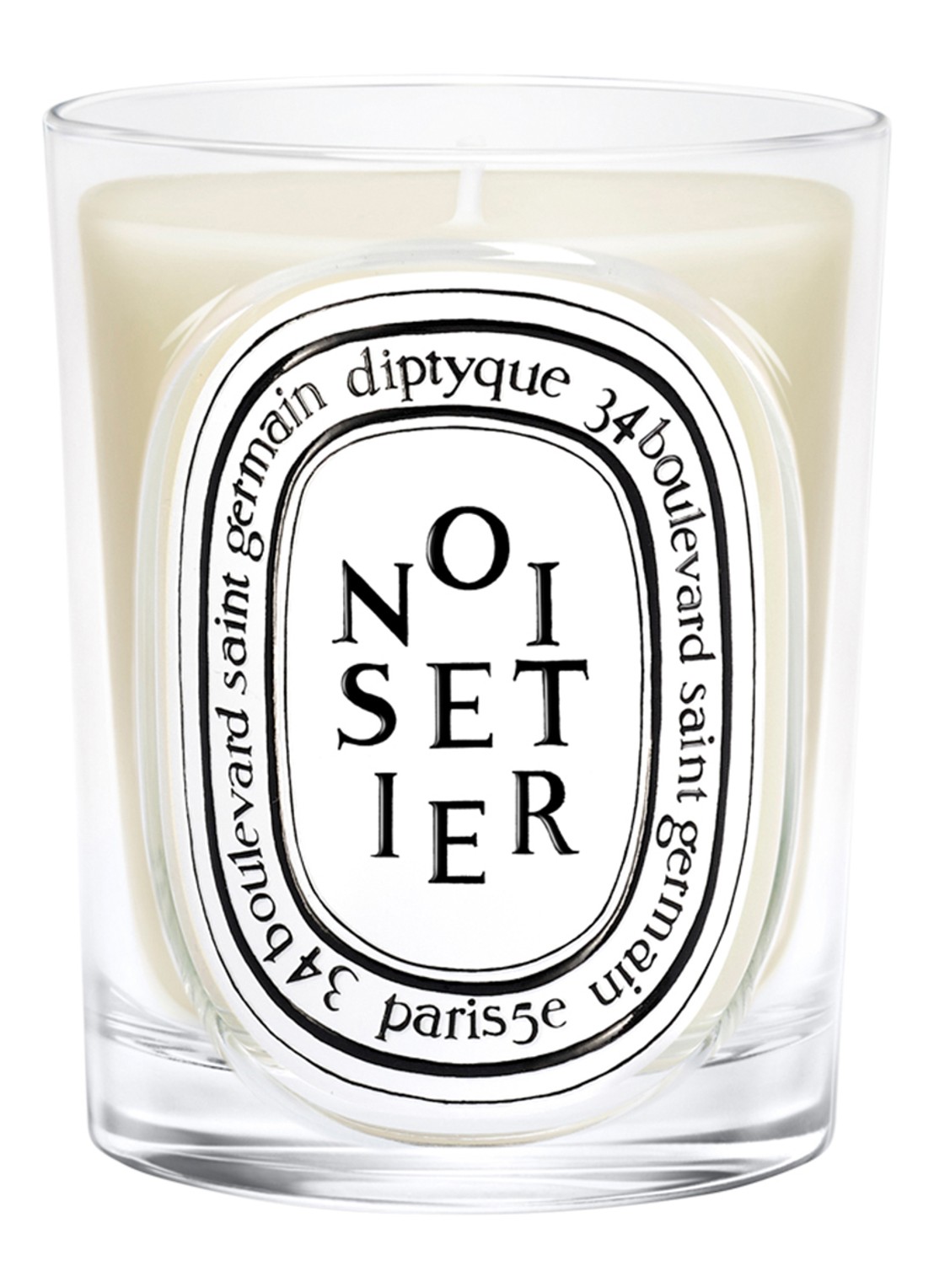 DIPTYQUE Noisetier Classic geurkaars 190 gram - voorkant 3 beige