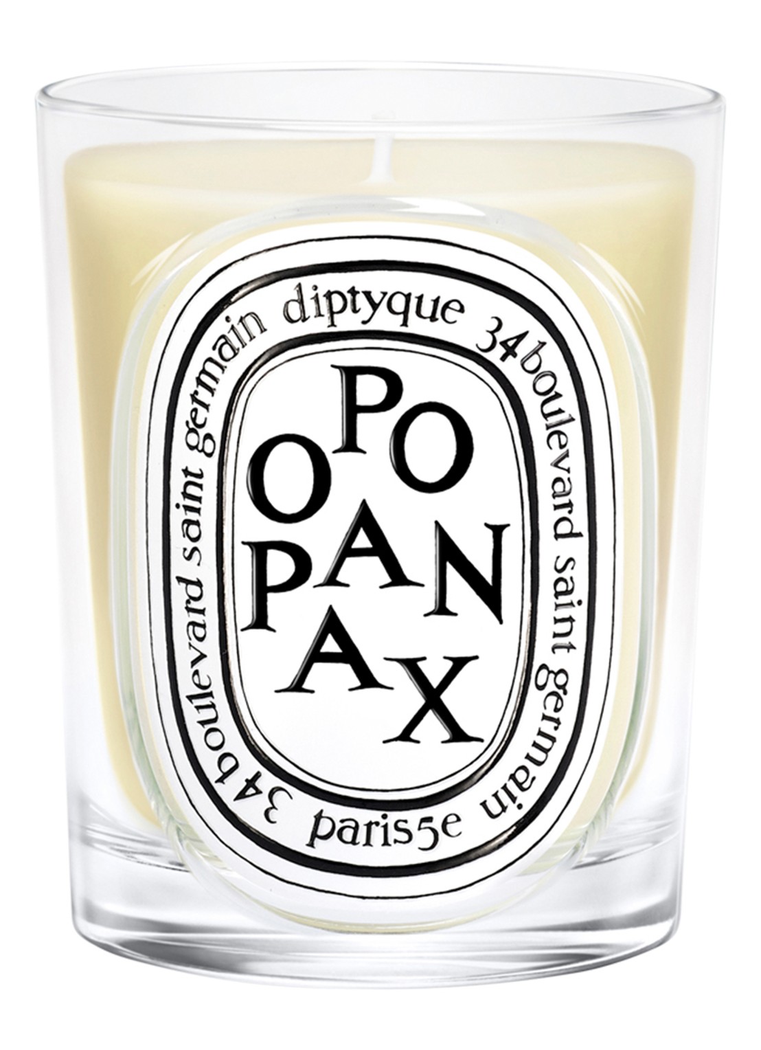 DIPTYQUE Opopanax Classic geurkaars 190 gram - voorkant 3 beige
