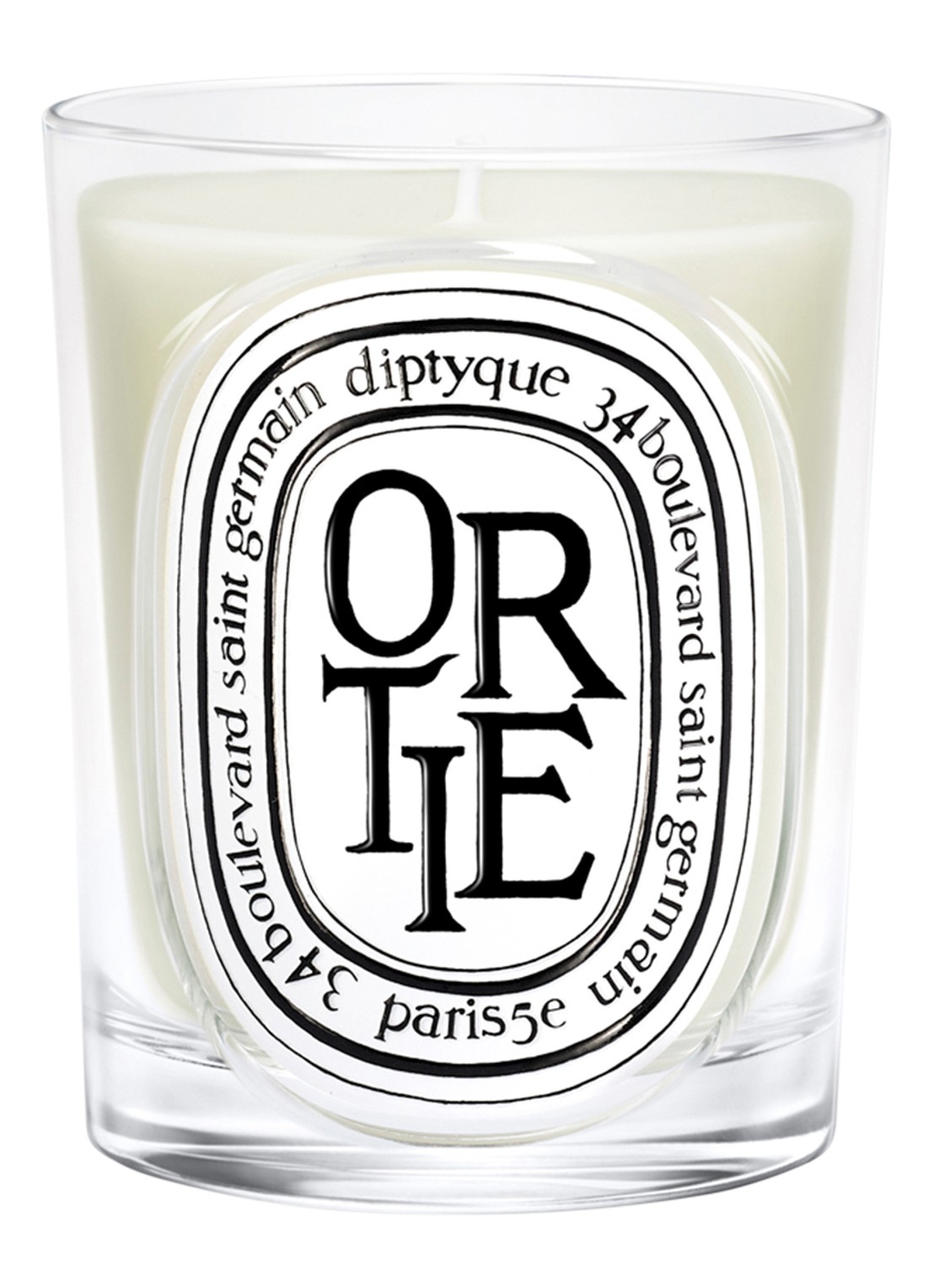 DIPTYQUE Ortie Classic geurkaars 190 gram - voorkant 2 beige