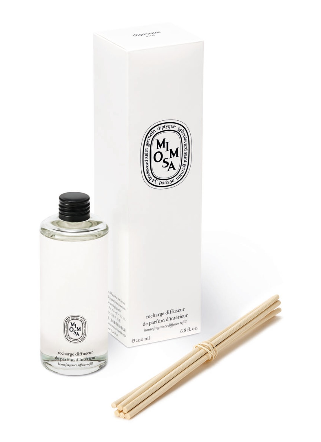 DIPTYQUE Reed Diffuser Mimosa Refill - geurstokjes navulling - detail 3 undefined