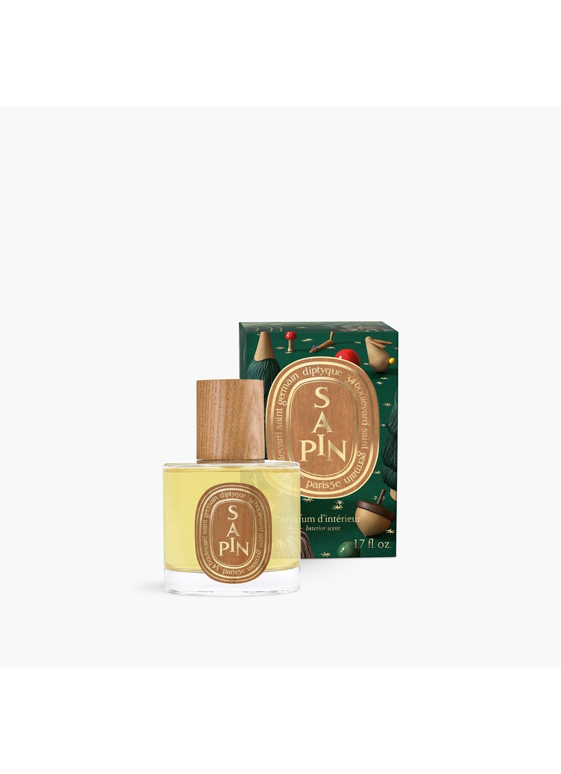 DIPTYQUE Sapin Mini Roomspray Limited Edition - geurspray - voorkant 2 undefined