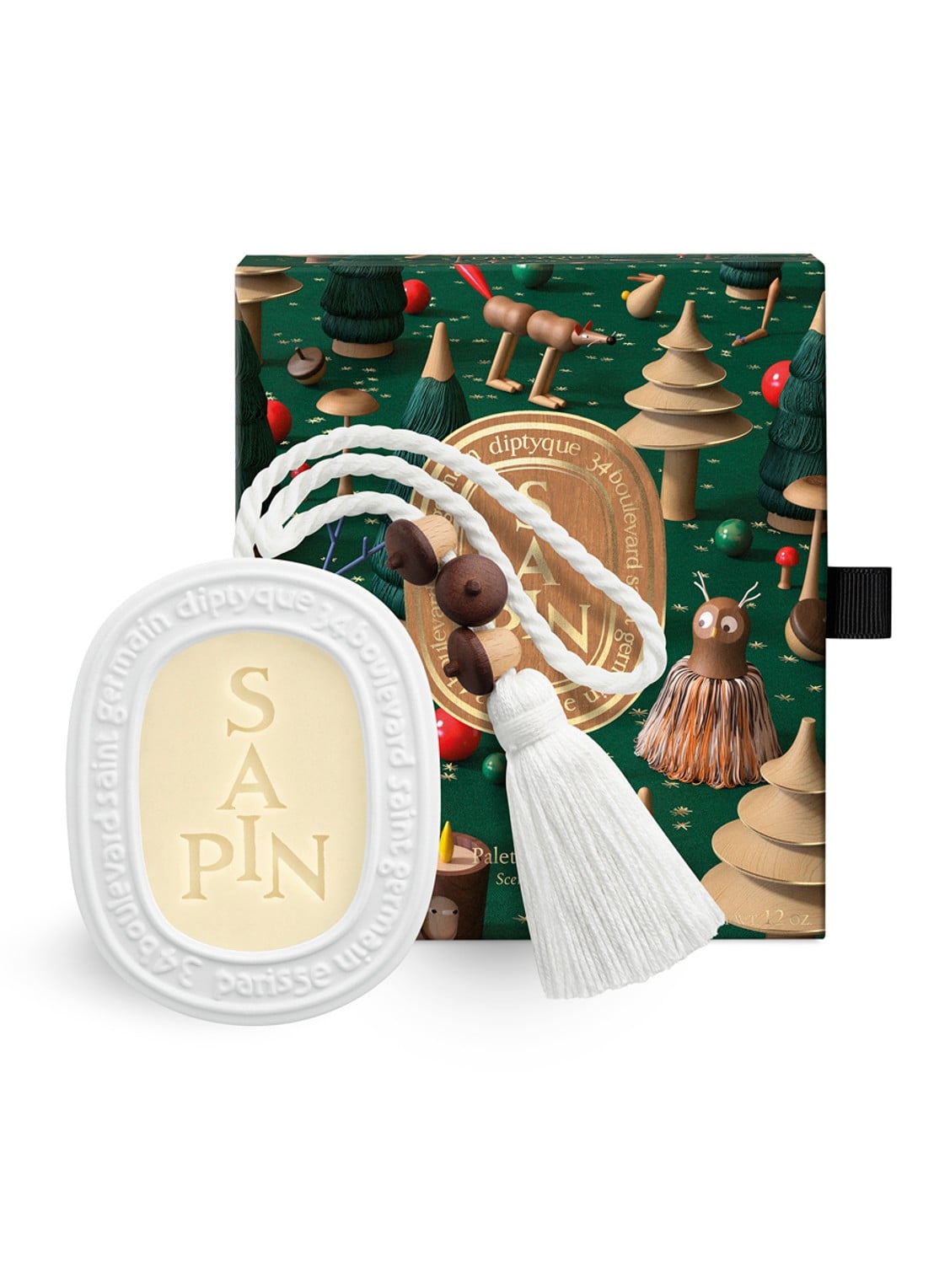 DIPTYQUE Sapin Scented Oval Limited Edition - geurdiffuser - voorkant 2 undefined