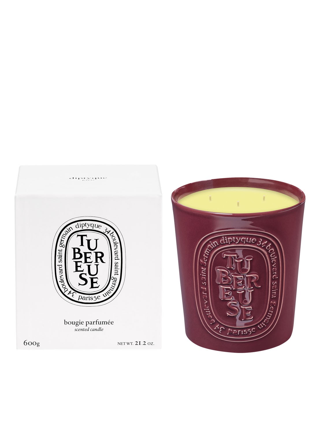 DIPTYQUE Tubereuse Scented Candle - geurkaars 600 gram - detail 3 undefined