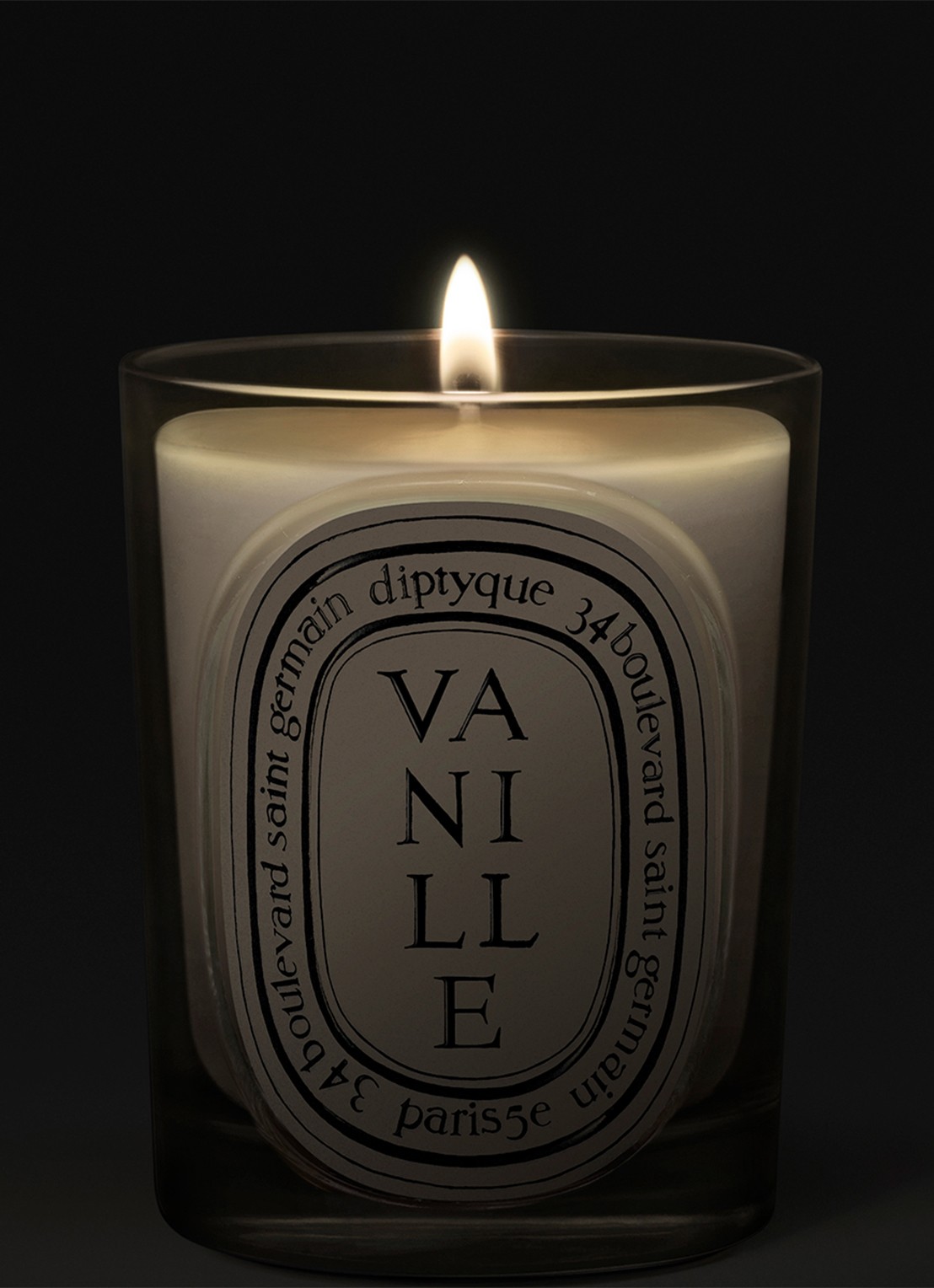 DIPTYQUE Vanilla Classic geurkaars 190 gram - voorkant 4 beige