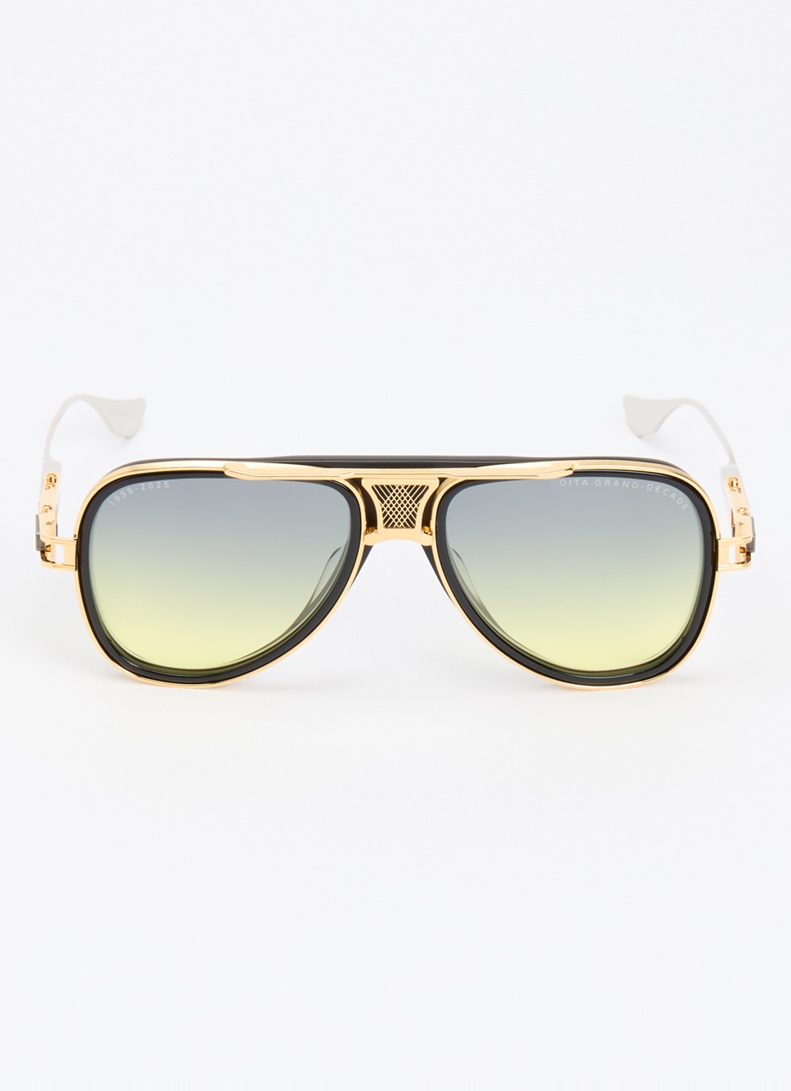 DITA Grand-Decade piloten zonnebril DTS460 - detail goud